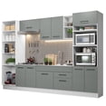 thumbnail image 1 of Cocina Integral Completa Modular Madesa Agata 330cm BG 02, 1 of 4