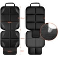 thumbnail image 3 of Car Seat Protector 1 Pack Car Seat Cushion Mat Thickest Padding,Waterproof 600D Fabric Car Seat Covers for Non-Slip Backing Mesh Pockets for Baby and Pet (1 Seat Protector), 3 of 8