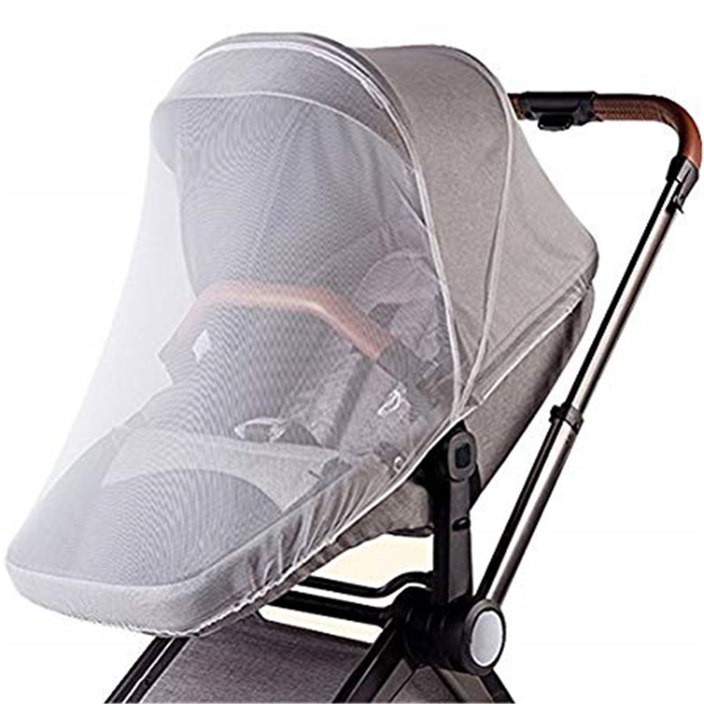 NEW White Mosquito Net Mesh Cover for Baby Child Bassinets Strollers Cybex Girl 