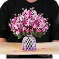 thumbnail image 2 of Paper Love HugePop Cherry Blossom Faux Flower Bouquet with Detachable Artificial Flowers, 2 of 9