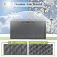 thumbnail image 6 of Vineego 100 Gallon Resin Deck Box,Indoor Outdoor Lockable Storage Containe,Upgraded,Gray, 6 of 8