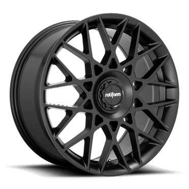 Rotiform 1Pc R165 Blq-C 19X8.5 5X108/5X114.3 45Et 72.56Cb Matte Black Wheel