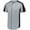 Blue Grey/Black, variant on Augusta sportswear Men's Full Button Baseball Jersey - 1655