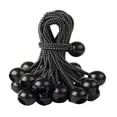 thumbnail image 2 of 20 cuerdas elásticas para amarre de lonas y toldos. Negro, 2 of 9