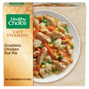 Healthy Choice Cafe Steamers Crustless Chicken Pot Pie Frozen Meal, 9.6 oz (Frozen)