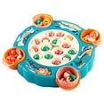 thumbnail image 2 of Magnetic Fishing Game Set 15 Fish And 4 Poles Rotating Board Games With Music Fishing Toys For Kids And Toddlers Age 3 4 5 6 7 8, 2 of 7