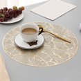 thumbnail image 4 of Tapis de Table Creux Isolation Thermique PVC Rectangle Feuille de Ginkgo pour la Maison, 4 of 10