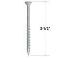 thumbnail image 4 of Grip-Rite PrimeGuard Plus #9 x 2-1/2 in. White Wood to Wood Deck Screw 40CT, 4 of 9