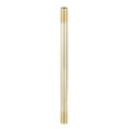 thumbnail image 3 of B&P Lamp® 12 Inch Brass Plated 1/8 IP Steel Threaded Rod, 3 of 4