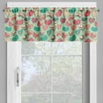 thumbnail image 4 of Ambesonne Hearts Valance & Curtain, Colorful Love Cheers, 55"x24", Multicolor, 4 of 6