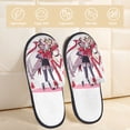 thumbnail image 6 of Hazbin Hotel Furry Slippers For Men Women Fuzzy House Slippers Winter Anti-Slip Indoor And Outdoor Slip On Shoes Medium, 6 of 8