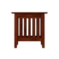 thumbnail image 2 of Mission Chair Side Table in Walnut or Caramel, 2 of 5