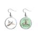 thumbnail image 1 of Patrón geométrico abstracto origami avion Colgante decorativo temporada pendientes de primavera joyas Unbranded M, 1 of 3
