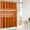 Burnt Orange, variant on Yiannan Waterproof Fabric Shower Curtain Liner with 3 Magnets,Machine Washable,Mold Resitant,72x72inch,Burnt Orange