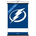 thumbnail image 3 of NHL Tampa Bay Lightning - Logo 21 Wall Poster with Wooden Magnetic Frame, 22.375" x 34", 3 of 6