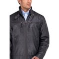 thumbnail image 5 of Mens Dark Gray Coat Luciano Natazzi Quality Cowhide PDM, 5 of 5