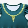 thumbnail image 3 of Girls Flutter Sleeve Casual Dresses Princess Merida/Anna Costume Kids Cartoon Dress, 3 of 7