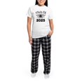 thumbnail image 5 of CafePress - Class Of 2025 Sunflower - Women's Short Sleeve Print T-Shirt and Pants Light Cotton Pajama Set, 5 of 7