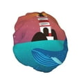 thumbnail image 2 of Disketp Lighthouse And Whale Shower Caps,Reusable Shower Cap For Women, Double Layer Waterproof Hair Cap, Large Size For All Hair Lengths,For Girls Spa Home Salon Use, 2 of 9