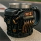 thumbnail image 4 of Taza térmica de acero inoxidable para amantes de los coches | Aislamiento al vacío de doble pared | Diseño con motor V12 y V6 | Vaso de viaje reutilizable para bebidas frías y calientes, 4 of 8