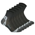 thumbnail image 1 of FILA Calcetines unisex, 6 Pares - Quarter Multisport, calcetines cortos Negro 39-42, 1 of 2