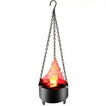 GiLiling 3D Artificial Fire LED Flame Lamp - Realistic Prop Effect for Christmas Halloween New Year Indoor Stage Night Club Decor Flameless Ambiance​​