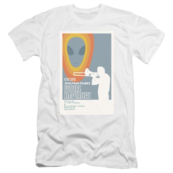 Star Trek - Tng Season 4 Episode 8 - Premium Slim Fit Short Sleeve Shirt - X-Large