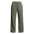 thumbnail image 3 of Women Casual Straight Leg Long Trousers Comfort Daily Wear Pants with Side Pockets Green XXL(XXL), 3 of 7