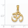 thumbnail image 2 of 14K Yellow Gold Gold Polished Om Symbol Pendant, 2 of 2