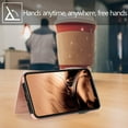 thumbnail image 5 of Card Slot Holder Wallet Case for iPhone 11 Pro Max 6.5 inch 2019, Premium PU Leather Case Kickstand with Hidden Magnetic Closure Flip Durable Shockproof Protective Cover - Rose Gold, 5 of 14