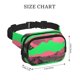thumbnail image 4 of Fotbe Neon Desert Moon Cangurera Cuadrada con Estampado de Doble Capa, Bolsa de Cintura Ajustable Mini para Hombres y Mujeres, 4 of 9
