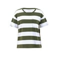 thumbnail image 2 of Time and Tru Women's Cotton Boyfriend Pocket Tee with Short Sleeves, Sizes XS-XXXL, 2 of 8