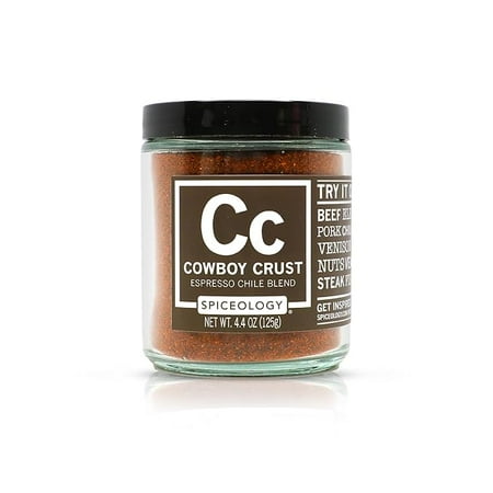 Spiceology Cowboy Crust Espresso Chile Spice Blend – BBQ Rub Hot – 4.4 oz Spiceology Cowboy Crust Espresso Chile Spice Blend – BBQ Rub Hot – 4.4 oz