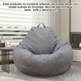 thumbnail image 2 of POINTERTECK Housse de Fauteuil Poire Sans Remplissage Housse de Fauteuil Poire Classique Housse de Sofa Fauteuil de Repos Housse de Fauteuil Poire de Rangement pour Adultes et Enfants - 100X120Cm, 2 of 11