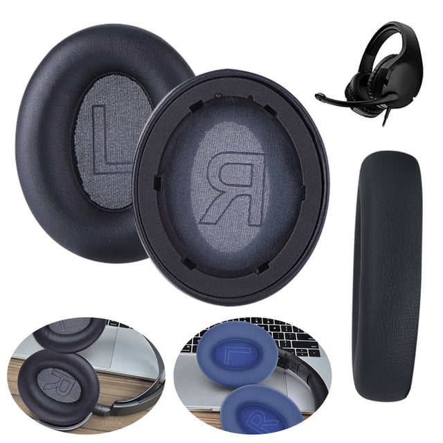 Almohadillas Repuesto para Anker Soundcore Life Q20 (negro)