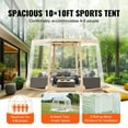 thumbnail image 6 of Choco Moon Instant Setup Tent Waterproof Shelter for 4-8 Campers, Easy Assembly & Durable Design, Perfect for Outdoor Activities, 6 of 9