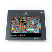 MyPuzzle - R/place Reddit Pixel War 04.2022 - Extreme Size, Part 6/6 For Collage - Premium 1000 Piece Jigsaw Puzzle for Adults