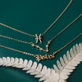 thumbnail image 3 of Collar en capas, 3 piezas/juego de collar de constelación de signo de estrella, collar de signo de estrella, características de vanguardia, 3 of 9