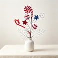 thumbnail image 5 of Danhjin 4th of July Floral Bouquet, Festive Decorative Fabric Arrangement for Home Decor, 5 of 6