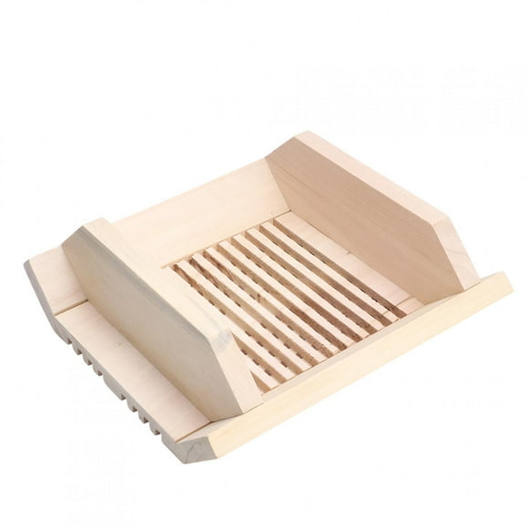 Loewten Accessories, Room Square Wood Corner Lamp Shade Light Cover Accessories,Wood Light Cover