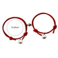 thumbnail image 5 of opvise 2 Pcs Adjustable All-match Magnet Couple Braided Bracelet Jewelry, 5 of 8