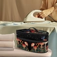 thumbnail image 2 of HELLHERO Dustproof Travel Home Iron Storage Case Dragonfly and Mushrooms, with Zipper Closure with Zipper(Bag Only), 2 of 6