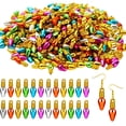 thumbnail image 1 of 500 unidades de minibombillas navideñas Wenqik de 1,5 cm, multicolor, 1 of 6