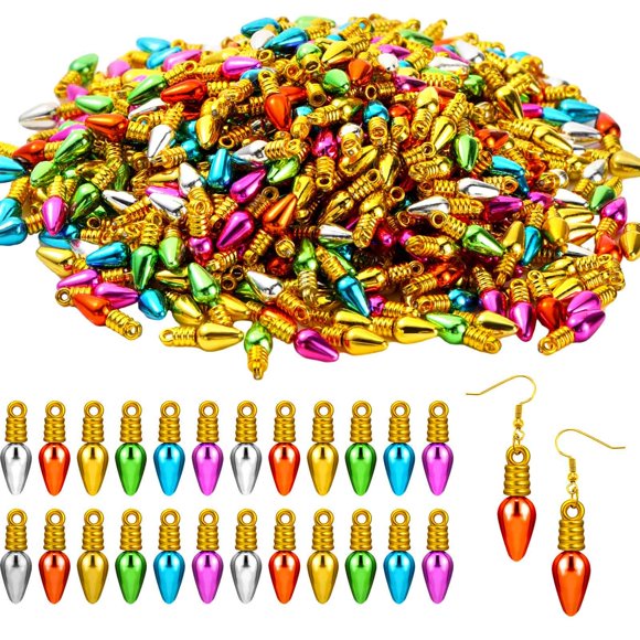 500 unidades de minibombillas navideñas Wenqik de 1,5 cm, multicolor