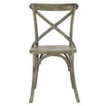 thumbnail image 5 of Side Dining Chair, Grey Gray, Wood, Kitchen Cafe Bistro Hospitality Restaurant, Modern Contemporary HB33835, 5 of 11