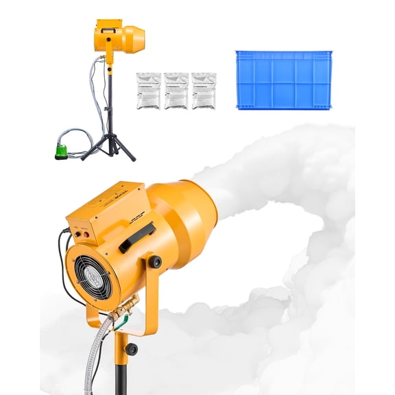 VEVOR Foam Machine, 1200W Party Foam Cannon, Foam Maker with 3 Packs of Foam Powder, Foam Party Machine with 20 Gal Water Tank, for Backyard, Pool, Outdoor Events, Birthdays, Celebrations & Party