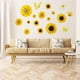 thumbnail image 3 of Billuyoard Pegatinas de pared para interiores y exteriores, papel tapiz de flores, calcomanías impermeables para ventanas de PVC, decoraciones Decoración del hogar, 3 of 6