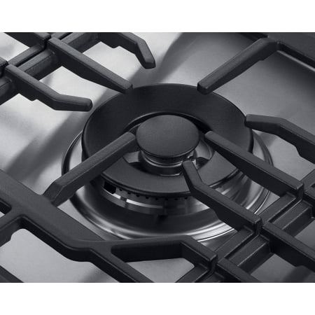Dacor - Transitional 30" Built-In Gas Cooktop with 6 burners and SimmerSear™, Liquid Propane Convertible - Silver stainless steel