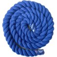 thumbnail image 1 of Yazoeia 5.46 Yards Natural Twisted Cotton Rope, Macrame Cord Natural Cotton Rope, 3 Strand Solid Colors Braided Cotton String for Craft Knitting Thread Wall Hanging and DIY Crafts, 20mm, 1 of 7