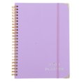 thumbnail image 1 of unbranded Cuaderno Pequeño A5 Con Cubierta De Cuero Morado Y Encuadernación Resistente, 1 of 8